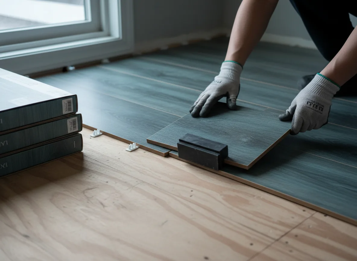 Luxury Vinyl Plank Installation company in La Harpe, KS